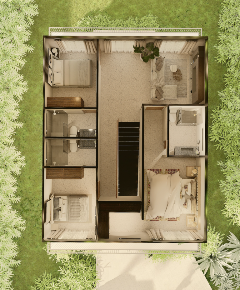 FLOOR PLAN SEGUNDO NIVEL